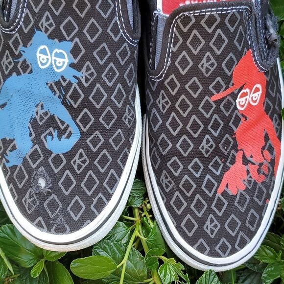 Vans x Krooked by Natas for Ray Barbee Popcush Sk8 Skateboarding Shoes 9.5 main image 13
